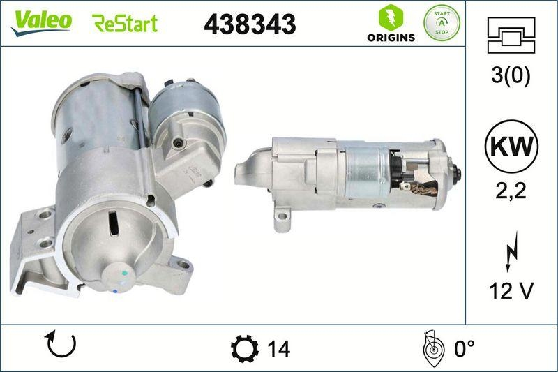 VALEO 438343 ReStarter Neu - ORIGINS