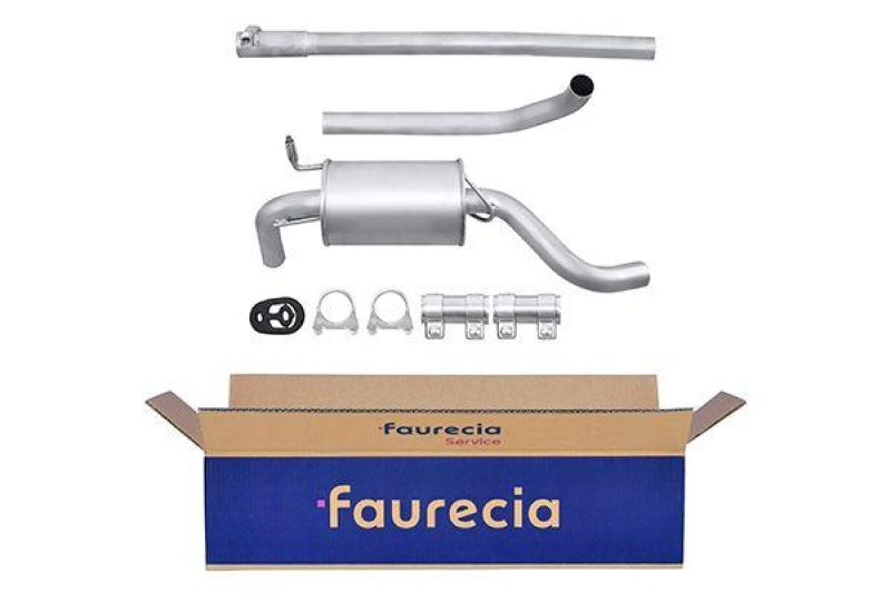 HELLA 8LC 366 023-991 Mittelschalldämpfer FORD