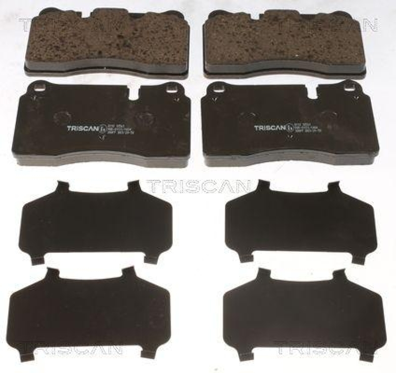 TRISCAN 8110 10561 Bremsbelag Vorne f&uuml;r Landrover, Vw Touareg