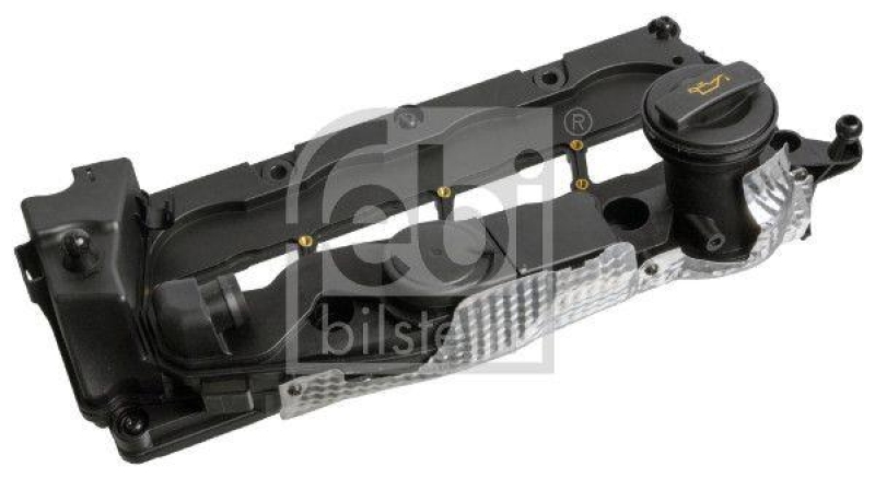 FEBI BILSTEIN 177025 Ventildeckel mit Entl&uuml;ftungsventil und Dichtung f&uuml;r VW-Audi