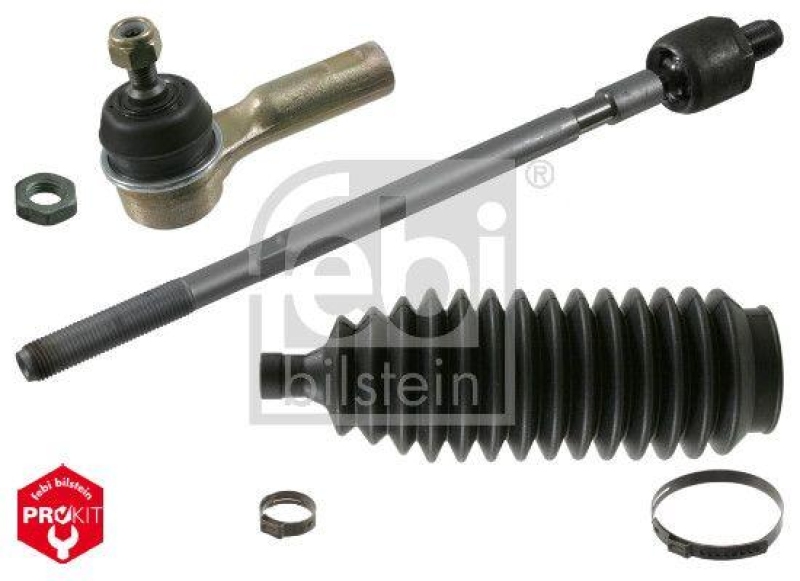 FEBI BILSTEIN 40501 Spurstange mit Lenkmanschettensatz für VOLVO