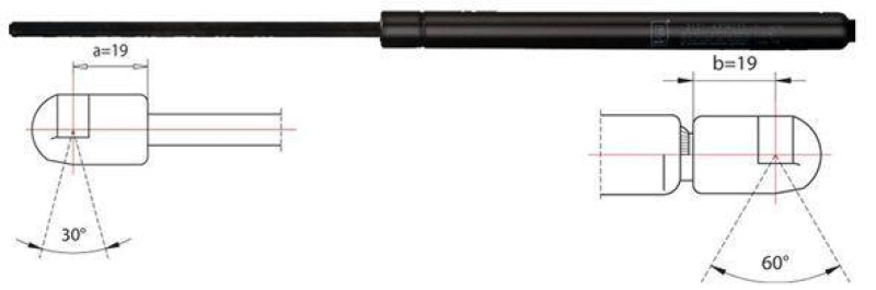 METZGER 2110489 Gasfeder, Koffer-/Laderaum für MITSUBISHI/PSA