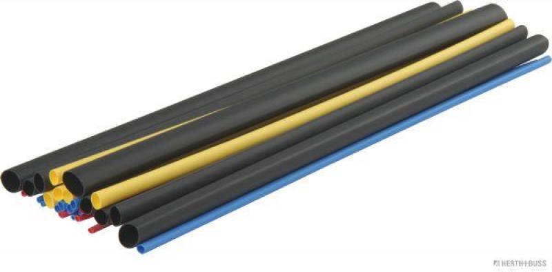 HERTH+BUSS 51273016 Wärmeschrumpfschlauch 2 : 1, 28 Stück, 250mm