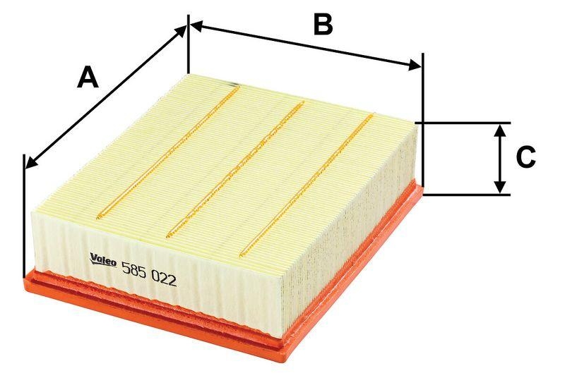 VALEO 585022 Luftfilter