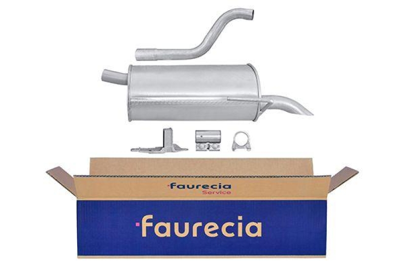 HELLA 8LD 366 034-331 Endschalld&auml;mpfer RENAULT