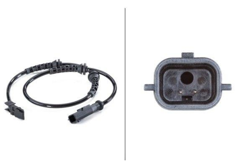 HELLA 6PU 012 806-231 Sensor, Raddrehzahl f&uuml;r RENAULT/DACIA