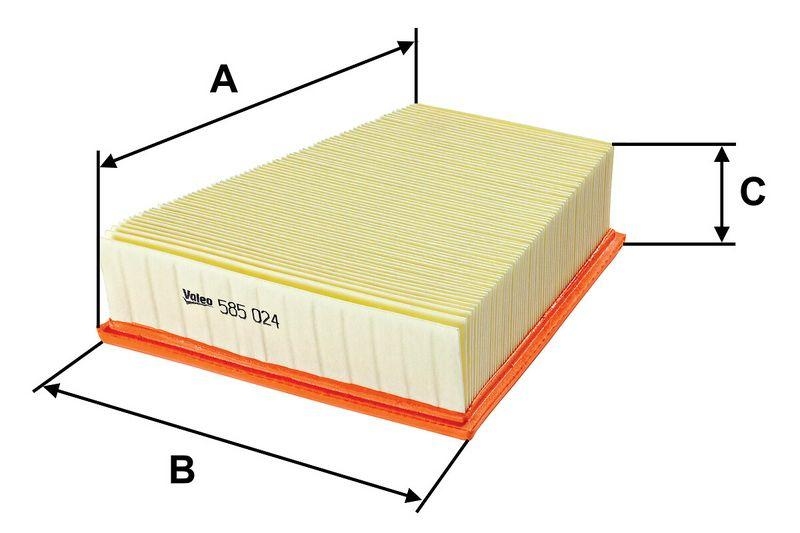 VALEO 585024 Luftfilter
