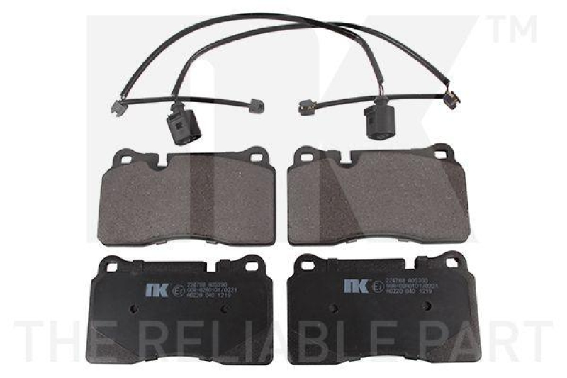 NK 224788 Bremsbelagsatz, Scheibenbremse f&uuml;r ASTON,AUDI,LANDROV,SEAT,VW