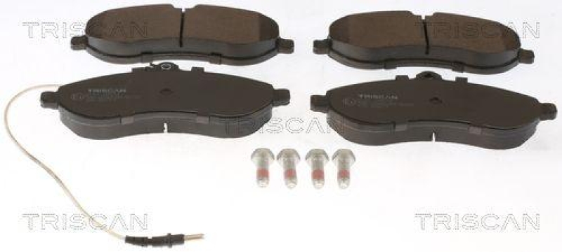 TRISCAN 8110 10574 Bremsbelag Vorne f&uuml;r Citroen, Fiat, Peugeot