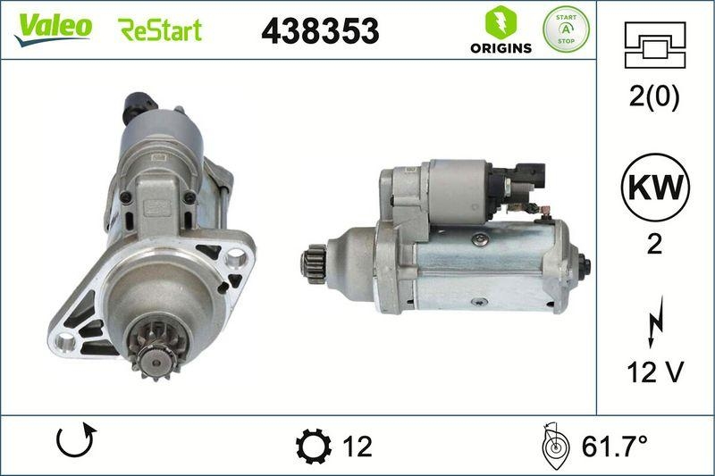 VALEO 438353 ReStarter Neu - ORIGINS