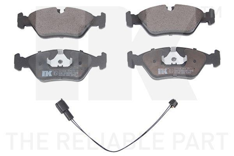 NK 221506 Bremsbelagsatz, Scheibenbremse für BMW