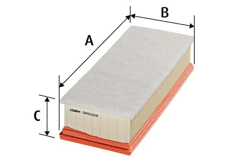 VALEO 585028 Luftfilter