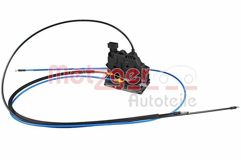 METZGER 2314504 T&uuml;rschloss Schiebet&uuml;r f&uuml;r FIAT/PSA rechts MIT SEILZUG