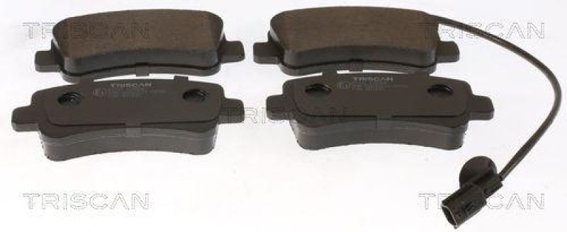 TRISCAN 8110 10584 Bremsbelag Hinten f&uuml;r Opel, Renault
