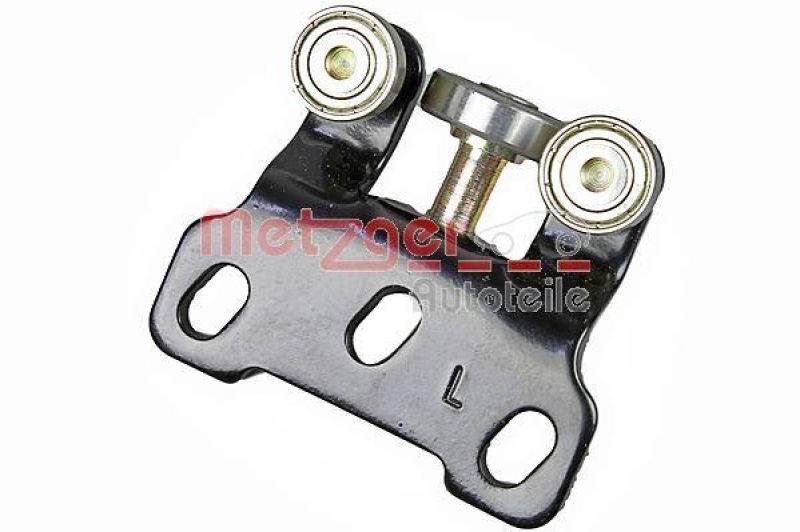METZGER 2310095 Rollenf&uuml;hrung, Schiebet&uuml;r f&uuml;r FORD links MITTE / OHNE ARM
