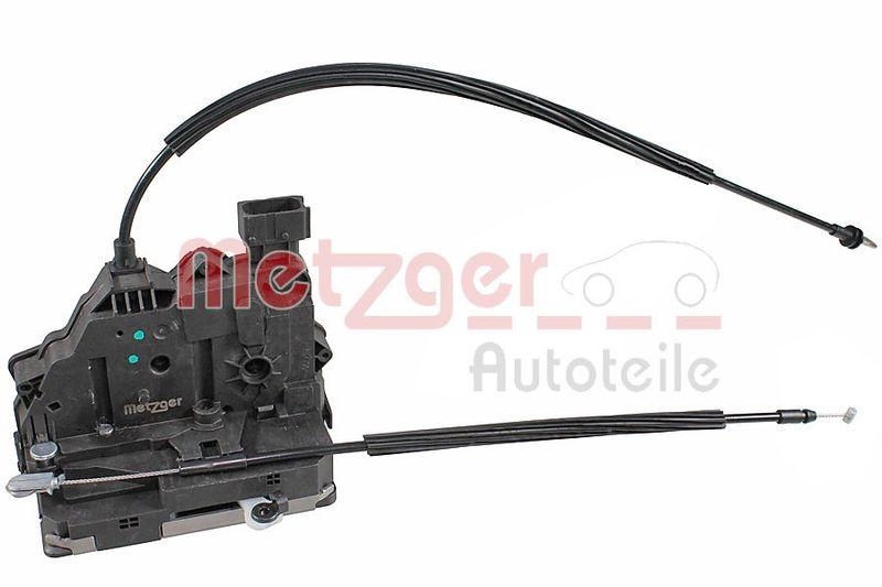 METZGER 2314505 T&uuml;rschloss f&uuml;r FIAT/PSA vorne links MIT SEILZUG