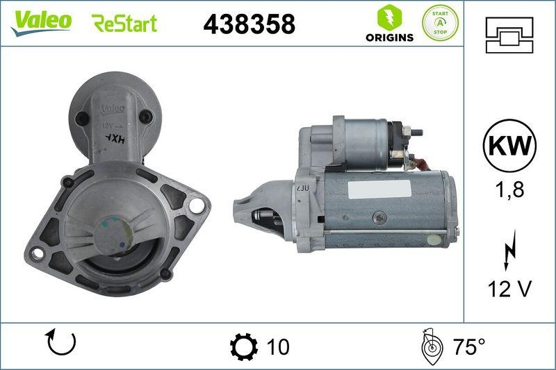VALEO 438358 ReStarter Neu - ORIGINS
