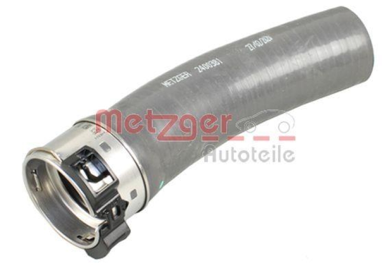 METZGER 2400381 Ladeluftschlauch für NISSAN/OPEL/RENAULT OBEN