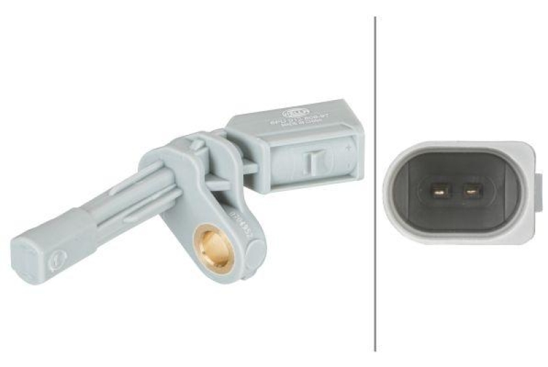 HELLA 6PU 012 806-971 Sensor, Raddrehzahl