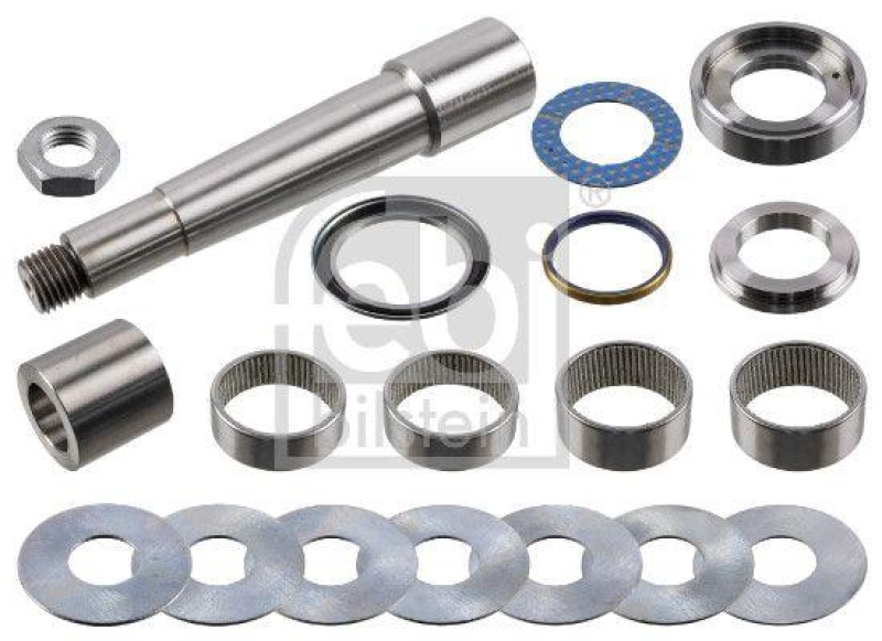 FEBI BILSTEIN 39120 Achsschenkelbolzensatz mit Gleitlager, Einzelsatz für DAF