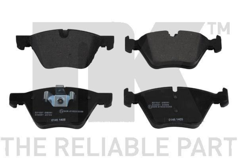 NK 221527 Bremsbelagsatz, Scheibenbremse f&uuml;r BMW