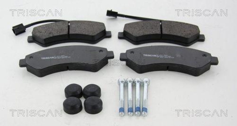 TRISCAN 8110 10603 Bremsbelag Vorne f&uuml;r Citroen, Fiat, Peugeot