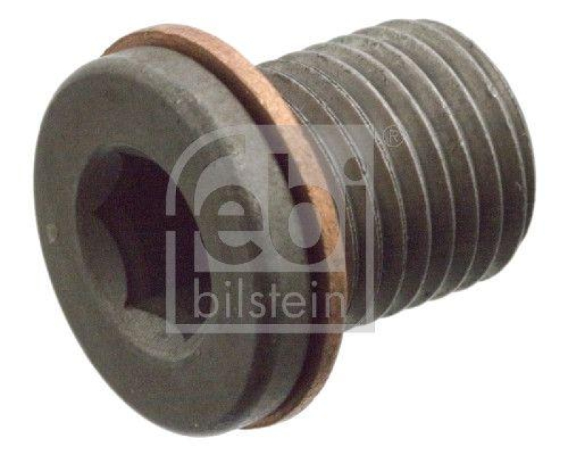 FEBI BILSTEIN 104309 &Ouml;lablassschraube mit Dichtring f&uuml;r VW-Audi