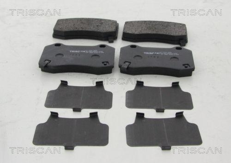 TRISCAN 8110 10606 Bremsbelag Hinten f&uuml;r Chrysler, Jeep, Dodge
