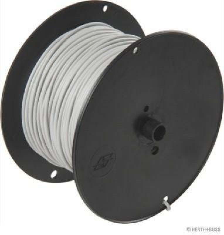HERTH+BUSS 51274207003 Elektroleitung FLY 1,0 mm&sup2;, grau, PVC