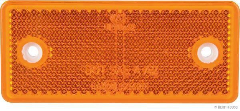 HERTH+BUSS 78623038 Rückstrahler 94 mm, 44 mm, gelb