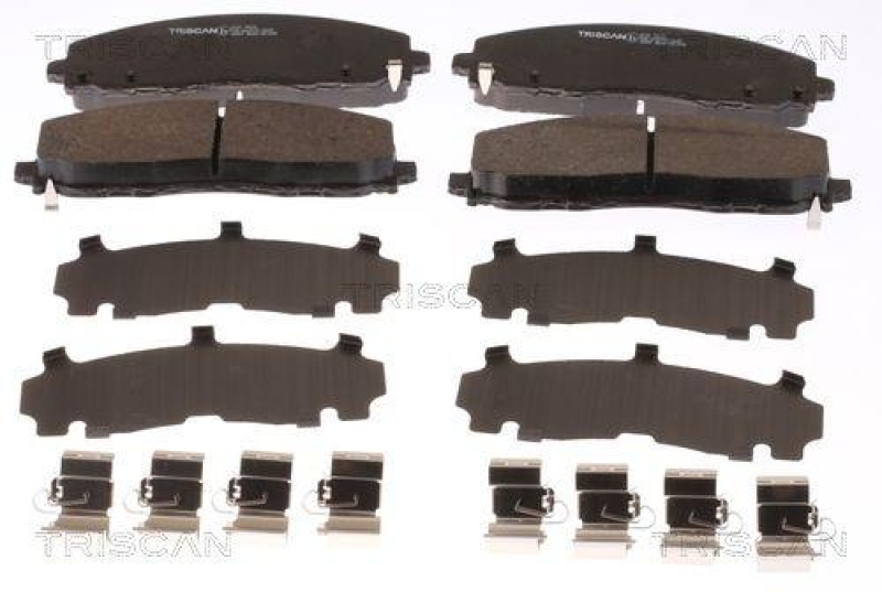 TRISCAN 8110 10612 Bremsbelag Vorne f&uuml;r Chrysler, Fiat