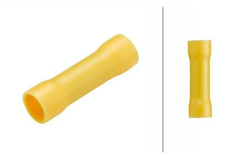 HELLA 8KW 044 034-811 Leitungsverbinder A 23 -> 6 mm², gelb