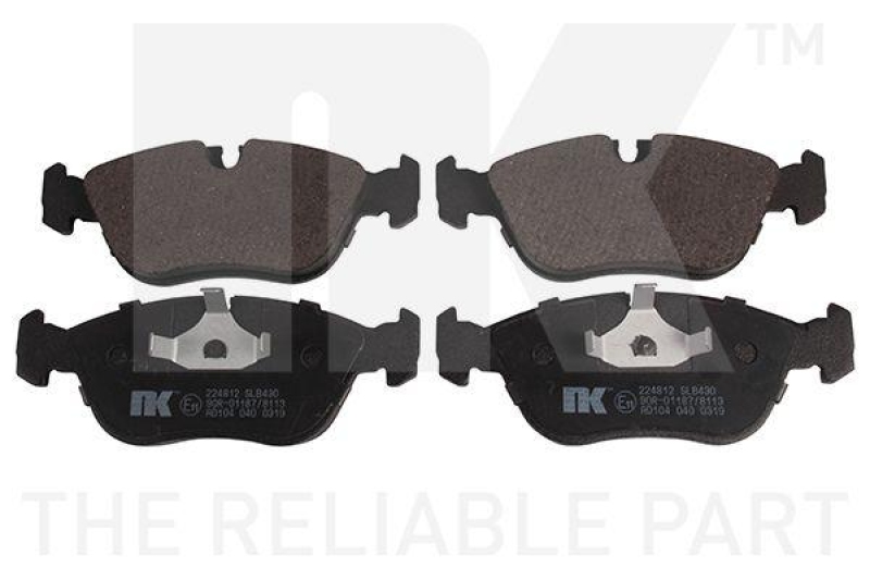 NK 224812 Bremsbelagsatz, Scheibenbremse f&uuml;r VOLVO