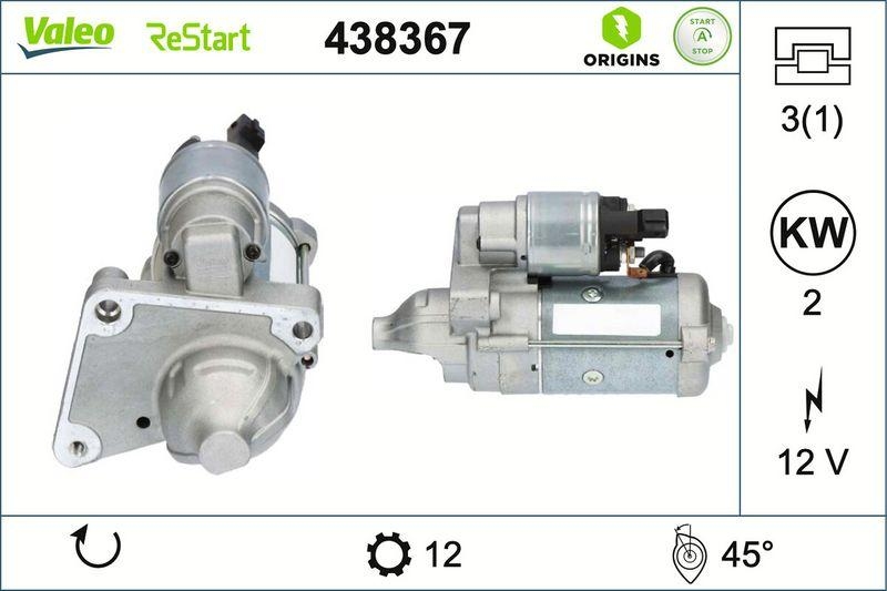 VALEO 438367 ReStarter Neu - ORIGINS