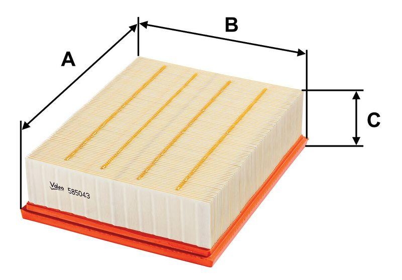 VALEO 585043 Luftfilter