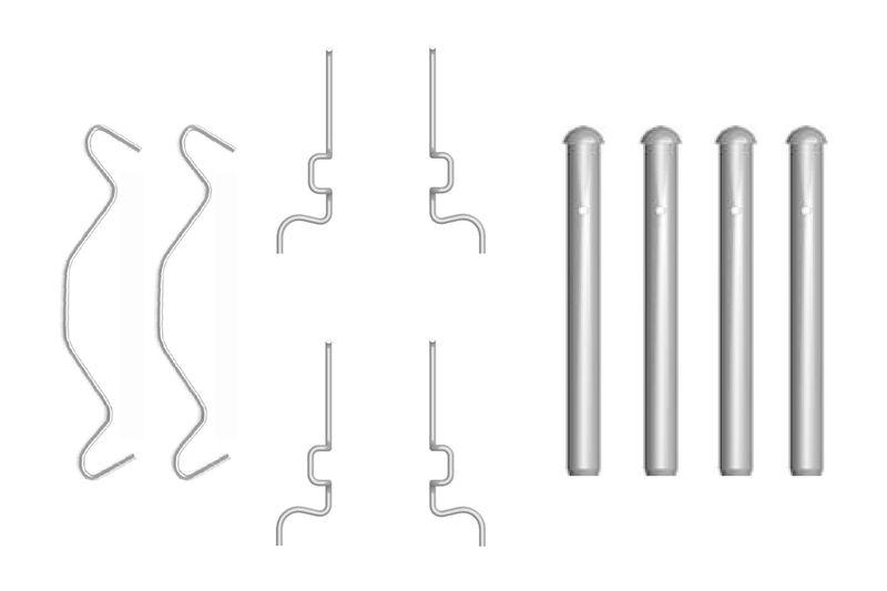 BOSCH 1 987 474 313 Zubeh&ouml;rsatz Scheibenbremsbelag