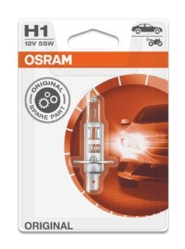 OSRAM 64150-01B Glühbirne H1 12V 55W
