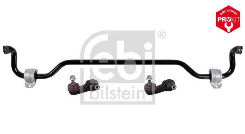 FEBI BILSTEIN 171387 Stabilisatorsatz mit Gummilagern und Verbindungsstangen f&uuml;r VW-Audi
