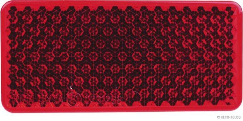 HERTH+BUSS 78623135 Rückstrahler 94 mm, 44 mm, rot