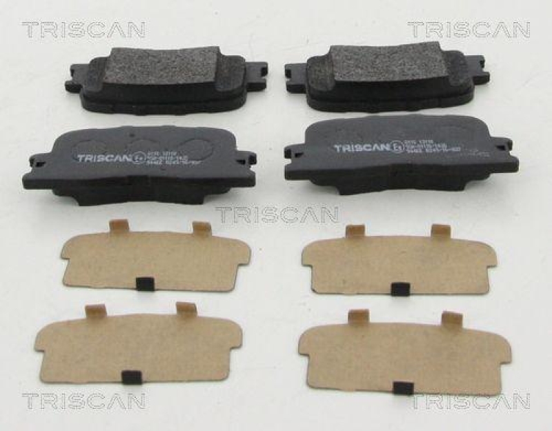 TRISCAN 8110 13110 Bremsbelag Hinten für Toyota Camry