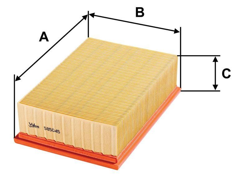 VALEO 585045 Luftfilter