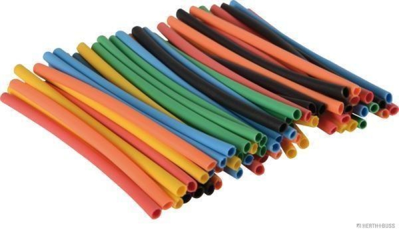 HERTH+BUSS 51273025 W&auml;rmeschrumpfschlauch 1,2 / 0,6 mm, 2:1, Inhalt 60 St&uuml;ck, 50mm