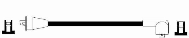 NGK 38801 Z&uuml;ndkabel PU-3A-000 334 050 |Z&uuml;ndleitung