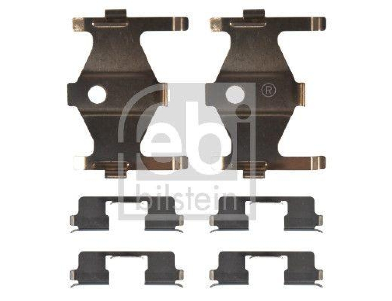 FEBI BILSTEIN 182431 Zubeh&ouml;rsatz f&uuml;r Bremsbelagsatz f&uuml;r Gebrauchsnr. f&uuml;r Befestigungssatz