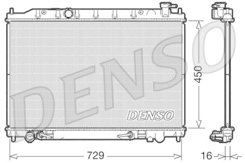 DENSO DRM46030 K&uuml;hler NISSAN Murano Aut. 09/04-