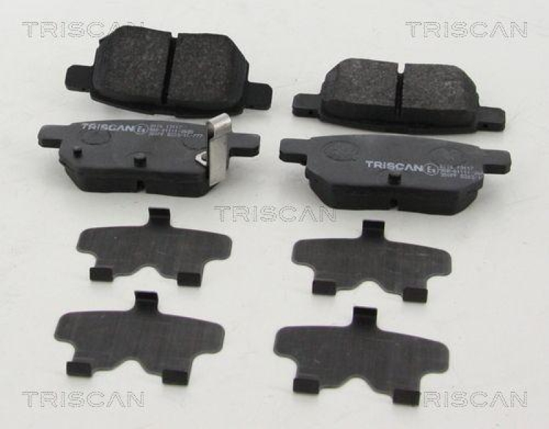 TRISCAN 8110 13117 Bremsbelag Hinten f&uuml;r Toyota Prius