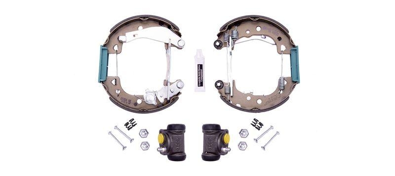 HELLA 8DB 355 003-611 Bremsbackensatz für CITROËN