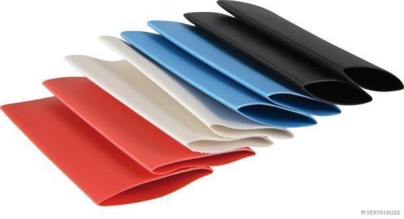 HERTH+BUSS 51273029 Wärmeschrumpfschlauch 19 / 9,5 mm, 2:1, Inhalt 8 Stück, 50mm