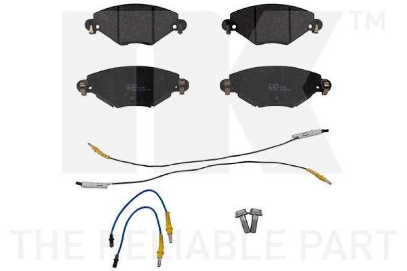 NK 221944 Bremsbelagsatz, Scheibenbremse f&uuml;r CITROEN