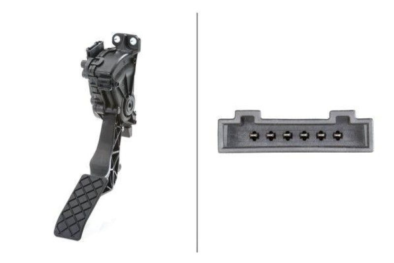 HELLA 6PV 008 495-711 Sensor, Fahrpedalstellung f&uuml;r VW